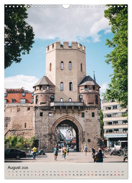 Produktbild: K&ouml;ln &ndash; Urbane Fotografien (Wandkalender 2026 DIN A3 hoch), CALVENDO Monatskalender