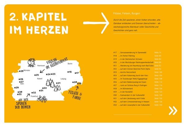 Produktbild: 52 kleine & gro&szlig;e Eskapaden in Deutschland - Auf gehts zum Wandern