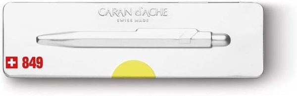 Produktbild: Caran d'Ache Kugelschreiber 849 POPLINE gelb fluo