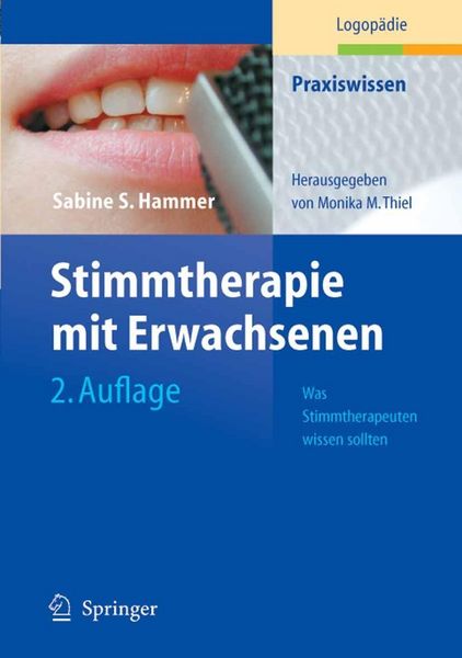 Produktbild: Stimmtherapie mit Erwachsenen
