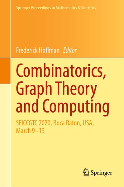 Produktbild: Combinatorics, Graph Theory and Computing