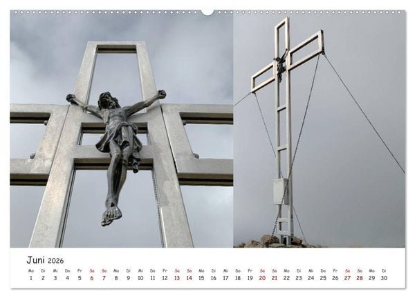 Produktbild: Bekannte und unbekannte S&uuml;dtiroler Gipfelkreuze im Detail (Wandkalender 2026 DIN A2 quer), CALVENDO Monatskalender