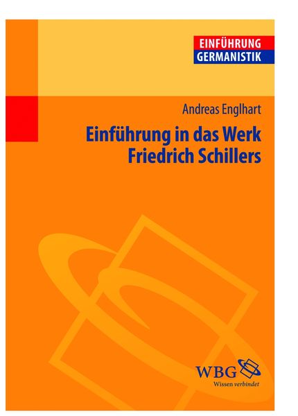 Produktbild: Einf&uuml;hrung in das Werk Friedrich Schillers