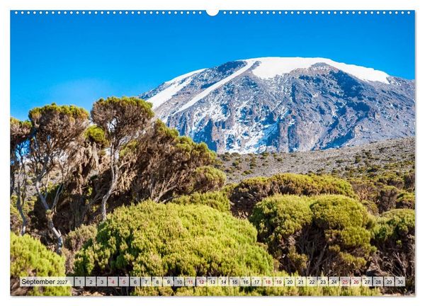 Produktbild: Die sch&ouml;nsten Vulkane Afrikas (hochwertiger Premium Wandkalender 2027 DIN A2 quer), Kunstdruck in Hochglanz