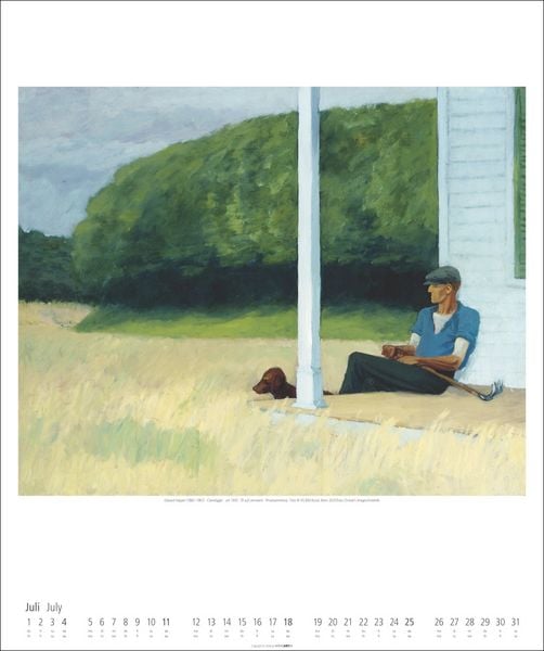 Produktbild: Edward Hopper Kalender 2027