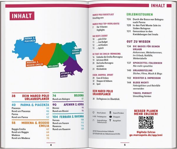 Produktbild: MARCO POLO Reisef&uuml;hrer Emilia-Romagna, Bologna, Parma, Ravenna