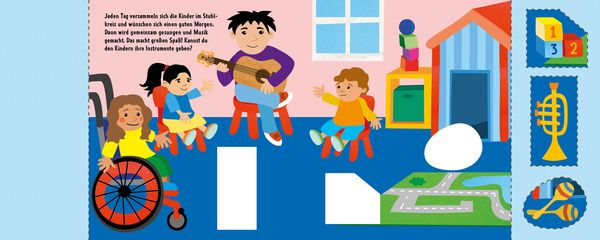 Produktbild: Schnipp, schnipp, hurra! Mein erstes Papierschneidebuch &ndash; Im Kindergarten
