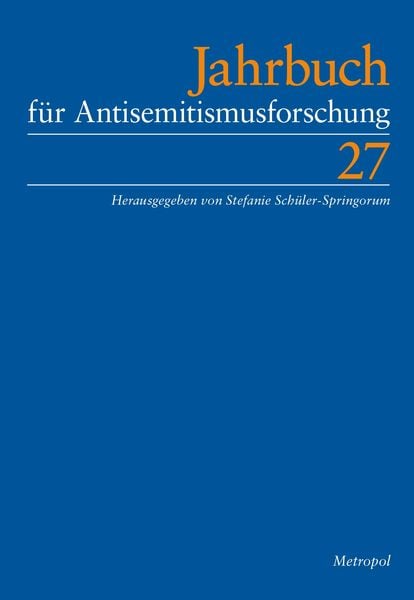 Produktbild: Jahrbuch f&uuml;r Antisemitismusforschung 27 (2018)