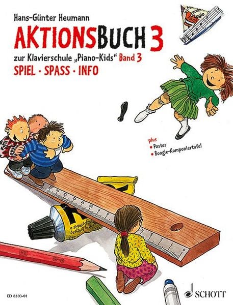 Produktbild: Piano Kids, Aktionsbuch. Band 3