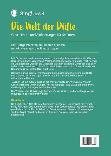 Produktbild: Die Welt der D&uuml;fte - Geschichten und Aktivierungen f&uuml;r Senioren - auch mit Demenz