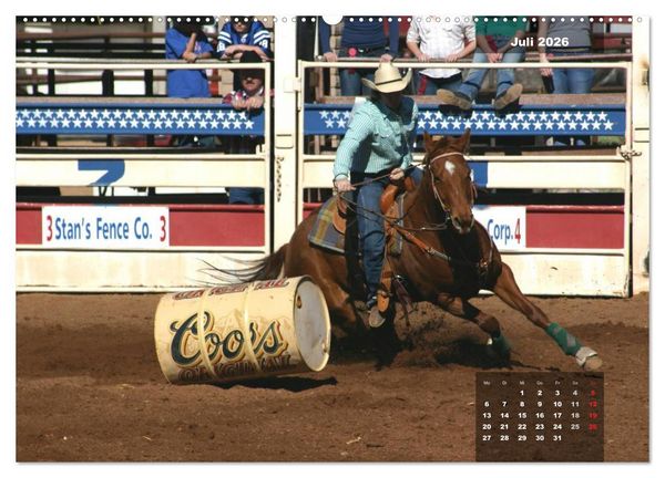 Produktbild: Faszination Rodeo (hochwertiger Premium Wandkalender 2026 DIN A2 quer), Kunstdruck in Hochglanz