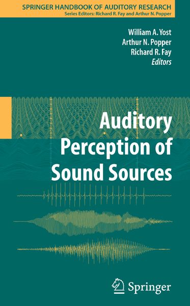 Produktbild: Auditory Perception of Sound Sources