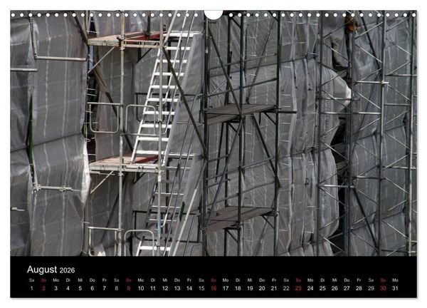 Produktbild: Baustellen (Wandkalender 2026 DIN A3 quer), CALVENDO Monatskalender