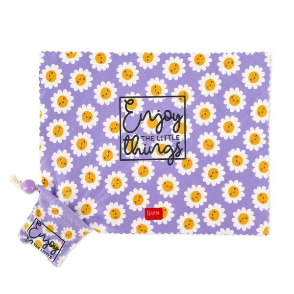 Produktbild: Legami Brillenputztuch - SOS Look at Me - G&auml;nsebl&uuml;mchen