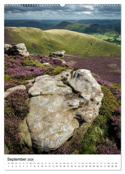 Produktbild: Scenes from the Peak District (High Quality Premium Wall Calendar 2026 DIN A2 portrait),CALVENDO 12 Month Wall Calendar