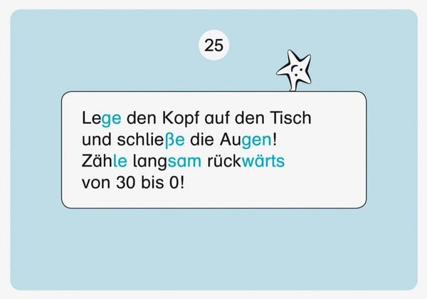 Produktbild: 50 Leseaufträge 2 in der Box in Sprechsilben