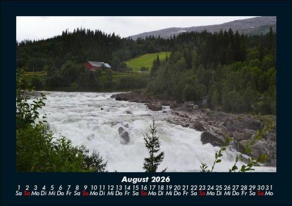 Produktbild: Wasserf&auml;lle 2026 Fotokalender DIN A5