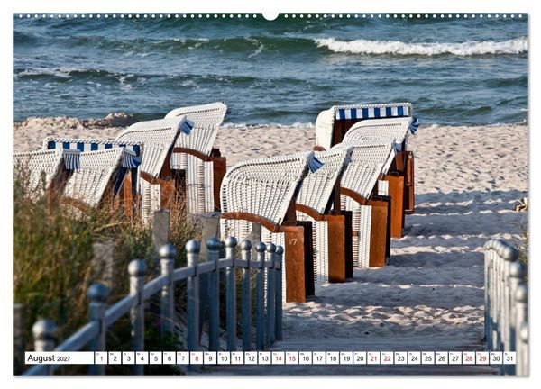 Produktbild: R&uuml;gen und Hiddensee - Momente einer Reise (hochwertiger Premium Wandkalender 2027 DIN A2 quer), Kunstdruck in Hochglanz