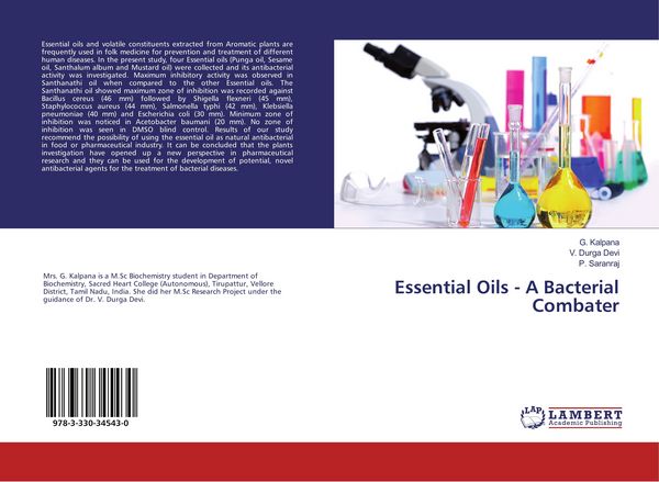 Produktbild: Essential Oils - A Bacterial Combater