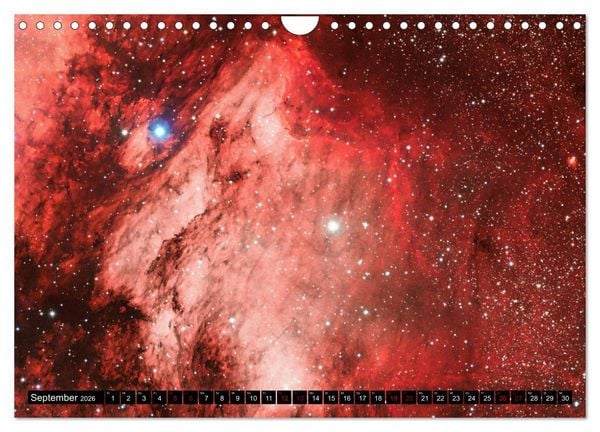 Produktbild: Galaktische Nebel (Wandkalender 2026 DIN A4 quer), CALVENDO Monatskalender