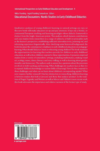 Produktbild: Educational Encounters: Nordic Studies in Early Childhood Didactics