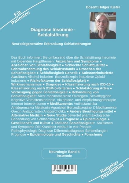 Produktbild: Diagnose Insomnie &ndash; Schlafst&ouml;rung