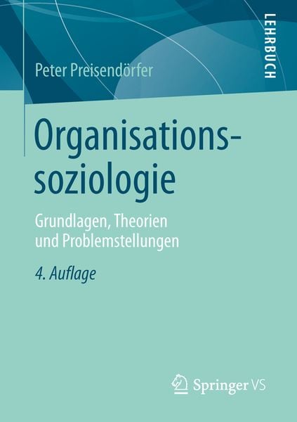 Produktbild: Organisationssoziologie