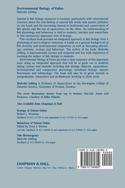 Produktbild: Environmental Biology of Fishes