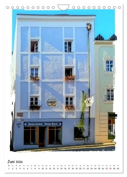 Produktbild: Ein Spaziergang durch Passau (Wandkalender 2026 DIN A4 hoch), CALVENDO Monatskalender