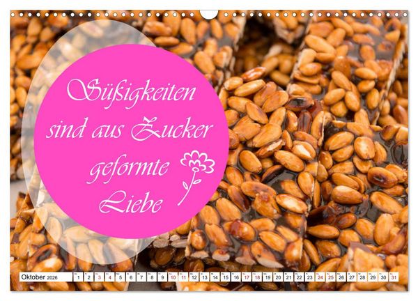 Produktbild: Liebe aus Zucker (Wandkalender 2026 DIN A3 quer), CALVENDO Monatskalender