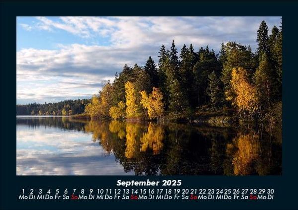 Produktbild: Die Seen der Erde 2025 Fotokalender DIN A5