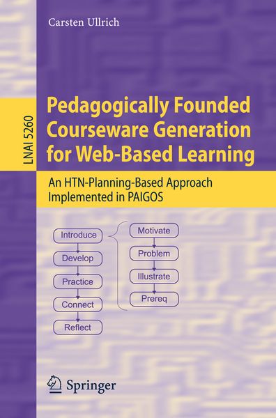 Produktbild: Pedagogically Founded Courseware Generation for Web-Based Learning