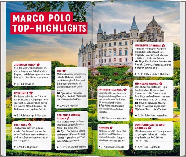 Produktbild: MARCO POLO Reisef&uuml;hrer Schottland