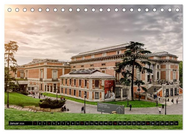 Produktbild: Madrid entdecken (Tischkalender 2026 DIN A5 quer), CALVENDO Monatskalender
