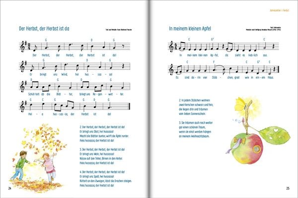 Produktbild: Die 100 sch&ouml;nsten Kinderlieder - Mit einfachen Noten und Akkorden f&uuml;r Gitarre und Klavier