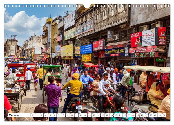 Produktbild: Faszination Indien (Wandkalender 2026 DIN A3 quer), CALVENDO Monatskalender