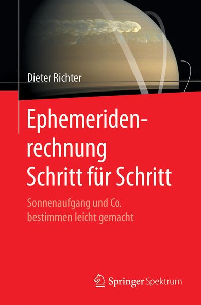 Produktbild: Ephemeridenrechnung Schritt f&uuml;r Schritt