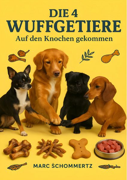 Produktbild: Die 4 Wuffgetiere - Auf den Knochen gekommen
