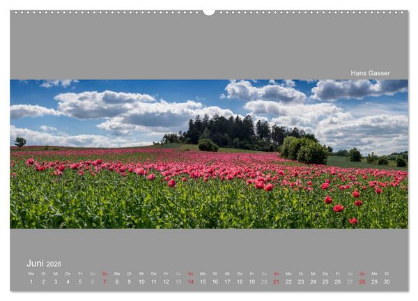Produktbild: GROSSARTIGE LANDSCHAFTEN unserer Erde 2026 (Wandkalender 2026 DIN A2 quer), CALVENDO Monatskalender