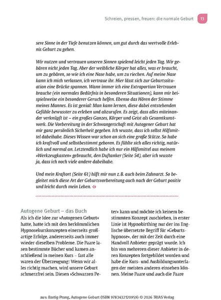 Produktbild: Autogene Geburt