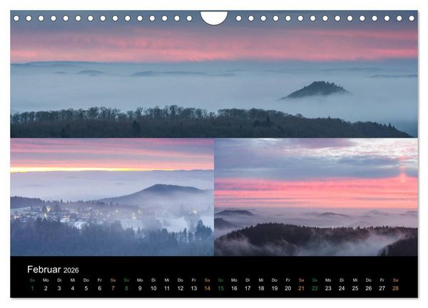 Produktbild: Atemberaubende und Emotionale Landschaften in der Pfalz (Wandkalender 2026 DIN A4 quer), CALVENDO Monatskalender