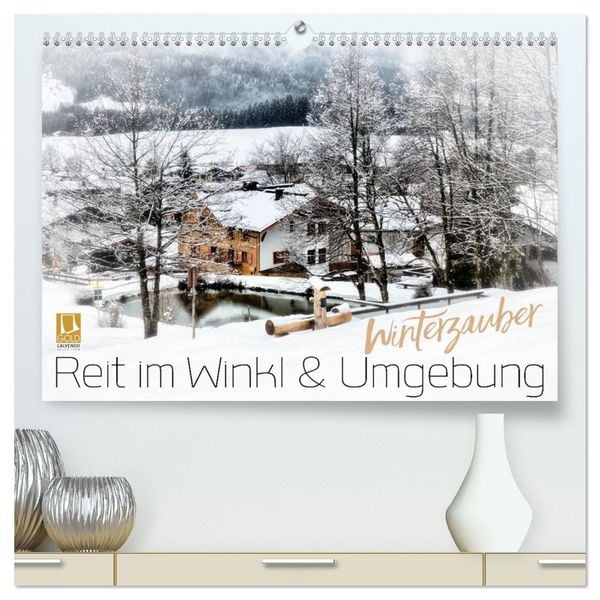 Produktbild: WINTERZAUBER Reit im Winkl und Umgebung (hochwertiger Premium Wandkalender 2026 DIN A2 quer), Kunstdruck in Hochglanz