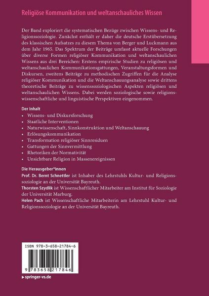 Produktbild: Religi&ouml;se Kommunikation und weltanschauliches Wissen