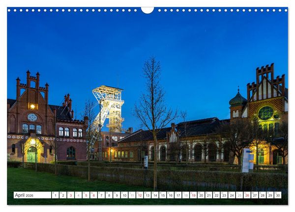 Produktbild: Die Zechen im Ruhrpott (Wandkalender 2026 DIN A3 quer), CALVENDO Monatskalender