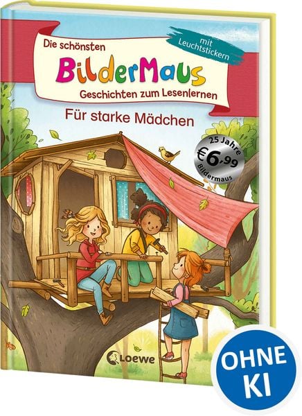 Produktbild: Die sch&ouml;nsten Bildermaus-Geschichten zum Lesenlernen f&uuml;r starke M&auml;dchen