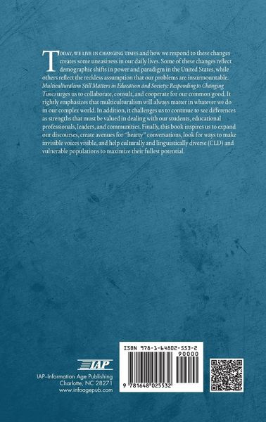 Produktbild: Multiculturalism Still Matters in Education and Society