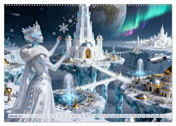 Produktbild: K&ouml;niginnen des Spektrums (Wandkalender 2027 DIN A2 quer), CALVENDO Monatskalender