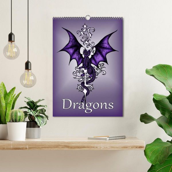 Produktbild: Dragons (Wall Calendar 2026 DIN A3 portrait), CALVENDO 12 Month Wall Calendar