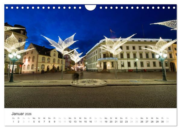 Produktbild: Du sch&ouml;nes Wiesbaden (Wandkalender 2026 DIN A4 quer), CALVENDO Monatskalender