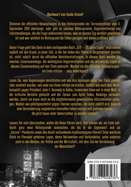 Produktbild: 9/11 - 20 JAHRE L&Uuml;GEN
